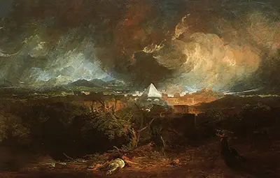 The Fifth Plague of Egypt William Turner